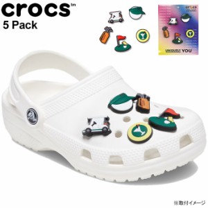 クロックス crocs ジビッツ チャーム ゴルフ ゲーム 5 パック ( crocs Golf Game 5 Pack Jibbitz カスタマイズ アクセサリー 10011852 )[