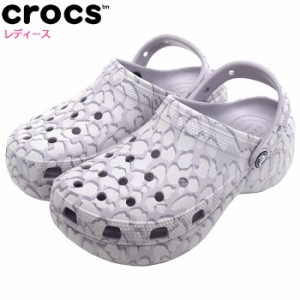 【送料無料】クロックス crocs サンダル レディース 女性用 ウィメンズ クラシック プラットフォーム 4 ハー クロッグ ( crocs WOMENS CL