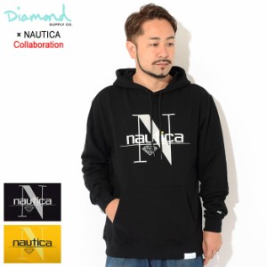 ダイアモンドサプライ Diamond Supply Co. パーカー プルオーバー メンズ ノーティカ コラボ ( Diamond Supply Co.×NAUTICA Nautica Pul