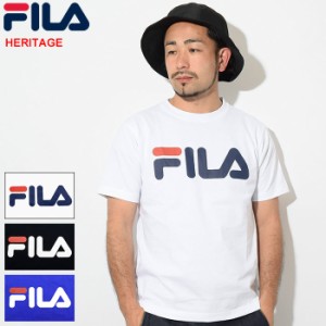 フィラ FILA Tシャツ 半袖 メンズ ベーシック ロゴ ( FILA Basic Logo S/S Tee HERITAGE ティーシャツ T-SHIRTS カットソー トップス メ