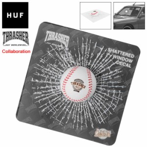 ハフ HUF ステッカー  スラッシャー グランド スラム ボール  コラボ ( HUF×THRASHER Grand Slam Ball Sticker シール メンズ 男性用 AC