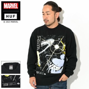 ハフ HUF トレーナー メンズ マーベル アベンジャーズ サノス アイ ウォッシュド クルーネック スウェット コラボ ( HUF×MARVEL AVENGER