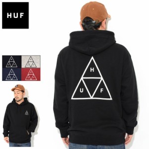 ハフ HUF パーカー プルオーバー メンズ エッセンシャルズ トリプル トライアングル ( HUF Essentials Triple Triangle Pullover Hoodie 