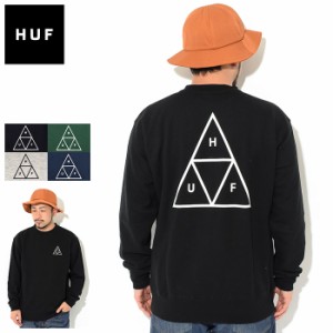 ハフ HUF トレーナー メンズ エッセンシャルズ トリプル トライアングル クルー スウェット ( HUF Essentials Triple Triangle Crew Swea