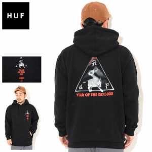 ハフ HUF パーカー プルオーバー メンズ イヤー オブ ザ OX ( HUF Year Of The OX Pullover Hoodie フード フーディ スウェット Pull Ove