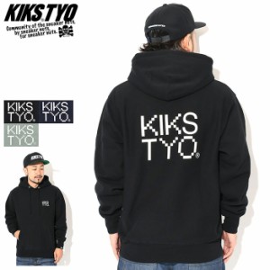 キックス ティー・ワイ・オー KIKS TYO パーカー プルオーバー メンズ 8 ビット ロゴ ( Kiks Tyo 8 Bit Logo Pullover Hoodie フード フ