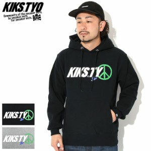 キックス ティー・ワイ・オー KIKS TYO パーカー プルオーバー メンズ ピース ロゴ ( Kiks Tyo Peace Logo Pullover Hoodie フード フー