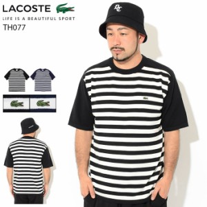 ラコステ LACOSTE カットソー 半袖 メンズ TH077EL ニット クルー ( lacoste TH077EL Knit S/S Crew Tシャツ ティーシャツ T-SHIRTS トッ