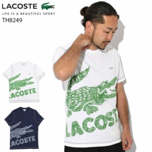 ラコステ LACOSTE Tシャツ 半袖 メンズ TH8249 ( lacoste TH8249 S/S Tee ティーシャツ T-SHIRTS カットソー トップス TH8249-99 )[M便 1