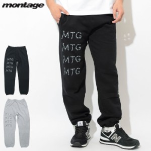 モンタージュ montage パンツ メンズ トラッシュ MTG ロゴ スウェットパンツ ( montage Trash MTG Logo Sweat Pant スエットパンツ ボト