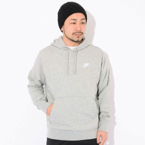 ナイキ NIKE パーカー プルオーバー メンズ FT クラブ グレー ( nike FT Club Pullover Hoodie Grey フード フーディ スウェット Pull Ov