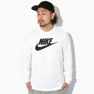 ナイキ NIKE ロンT Tシャツ 長袖 メンズ アイコン フューチュラ ホワイト ( nike Icon Futura L/S Tee White ティーシャツ T-SHIRTS ロン