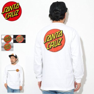 サンタクルーズ SANTA CRUZ Tシャツ 長袖 メンズ クラシック ドット ( SANTA CRUZ Classic Dot L/S Tee ティーシャツ T-SHIRTS ロング ロ