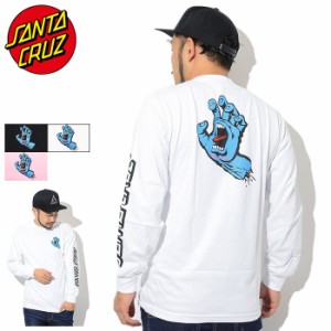 サンタクルーズ SANTA CRUZ ロンT Tシャツ 長袖 メンズ スクリーミング ハンド ( SANTA CRUZ Screaming Hand L/S Tee ティーシャツ T-SHI