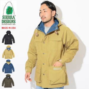 シエラデザインズ SIERRA DESIGNS ジャケット メンズ マウンテンパーカー ( SIERRADESIGNS Mountain Parka JKT Made in USA 60/40クロス 