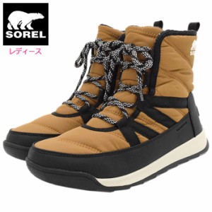 ソレル SOREL スノーブーツ レディース 女性用 ウィットニー 2 ショート レース WP Elk ウィメンズ ( Sorel WHITNEY II SHORT LACE WP WO