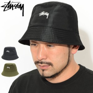 ステューシー STUSSY バケット ハット Satin Nylon Deep Bucket Hat 帽子 ( stussyhat メンズ・男性用 1321090 USAモデル 正規 品 ストゥ