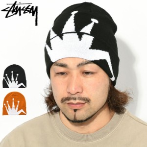 ステューシー STUSSY ニット帽 Crown Jacquard Cuff ( stussy beanie ビーニー 帽子 ニットキャップ メンズ・男性用 1321159 USAモデル 