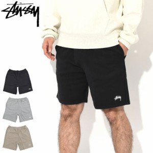 ステューシー STUSSY ハーフパンツ メンズ Stock Logo ( stussy short pant ショーツ スウェットショーツ ショートパンツ ハーパン ボト