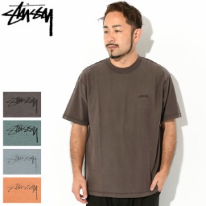 ステューシー STUSSY カットソー 半袖 メンズ Pigment Dyed Inside Out ( stussy crew クルー ピグメント Tシャツ ティーシャツ T-SHIRTS