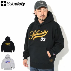 サブサエティ Subciety パーカー プルオーバー メンズ サポーター ( subciety サブサエティー Supporter Pullover Hoodie ビッグシルエッ