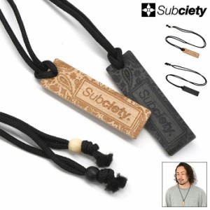 サブサエティ Subciety ネックレス キフダ ( subciety サブサエティー Kifuda Necklace 木札 アクセサリー 103-94880 )[M便 1/1] ice fie