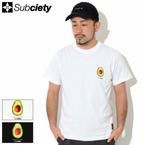 サブサエティ Subciety Tシャツ 半袖 メンズ アボカド ( subciety サブサエティー Avocado S/S Tee ティーシャツ T-SHIRTS カットソー ト