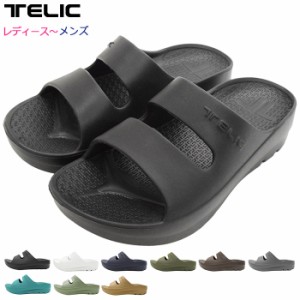 テリック TELIC サンダル レディース & メンズ ダブルストラップ ( TELIC W-STRAP 厚底 リカバリーサンダル リラックスサンダル シャワー