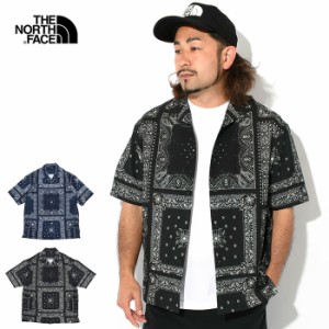 ザ ノースフェイス THE NORTH FACE シャツ 半袖 メンズ アロハ ベント ( the north face Aloha Vent S/S Shirt 2023春夏 バンダナ柄 アロ