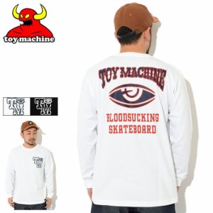 トイマシーン TOY MACHINE ロンT Tシャツ 長袖 メンズ TM アンド アイ ヘビー ウエイト ビッグ ( TOY MACHINE TM & Eye Heavy Weight Big