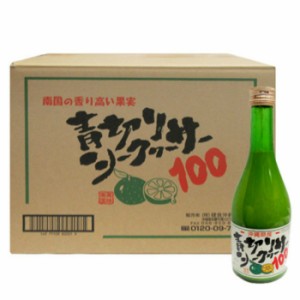 青切りシークワーサー500ml×12本　新栄商店　沖縄県産シークワーサー100％使用