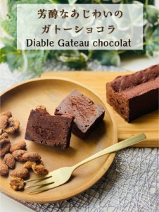 ガトーショコラ 370g Diable Gateau chocolat バレンタイン スイーツ お菓子 ケーキ チョコレート ギフト 贈答 お取り寄せ グルメ グルテ