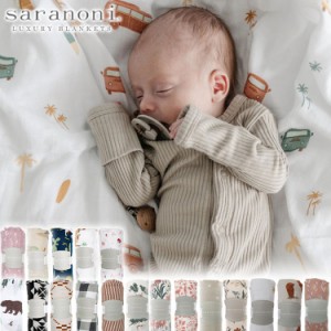 ★30%OFF★ サラノニ バンブー モスリン スワドル ブランケット saranoni (お昼寝 出産祝い 女の子 男の子 ベビー用品 新生児 布団 ベ
