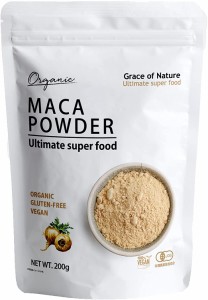 マカ パウダー (200g) オーガニック 粉末 100％ペルー産 農薬・化学肥料不使用 無添加 有機JAS認定 マカサプリメント オーガニック食品 