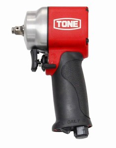 TONE(トネ) エアーインパクトレンチ（ショートタイプ） AI3121 レッド エアインパクトレンチ 空圧工具 タイヤ交換 ホイール交換 エアーツ