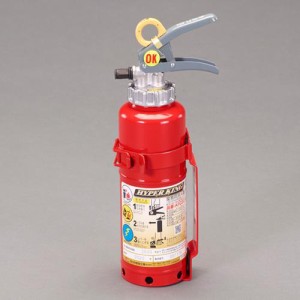 エスコ(ESCO) 1.0kg ＡＢＣ消火器(自動車用) EA999ME-3A