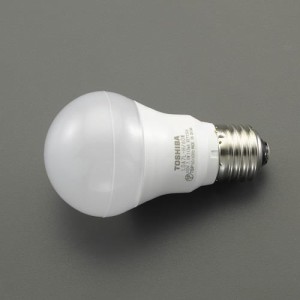 エスコ(ESCO) AC100V/7.3W/E26 電球/ＬＥＤ(電球色) EA758XY-5E