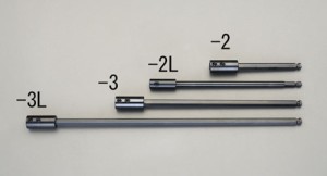 エスコ(ESCO) 1/2x165mm エクステンションバー(アーバー用) EA823L-2