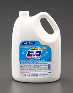 エスコ(ESCO) 4.5L 衣類用洗剤(ビック･液体) EA922KB-1B