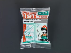 エスコ(ESCO) 500g アルミサッシパテ(グレー) EA934KD-2A