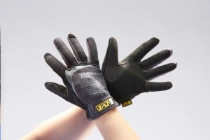エスコ(ESCO) [M] 手袋・メカニック(合成革/黒) EA353BS-32A