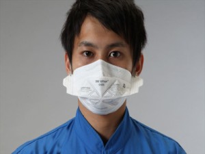 エスコ(ESCO) [N95] マスク(防塵用/折りたたみ/50枚) EA800ND-3