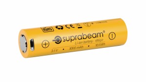 SUPRABEAM(スプラビーム) リチウムイオンバッテリー18650(3000MAH) 951.019