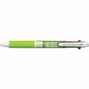 三菱鉛筆(uni)ジェット3色ボールペン 緑 10本 SXE340007.6