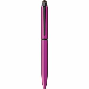 三菱鉛筆(uni) 3色ボールペン&タッチペン ピンク SXE3T18005P13
