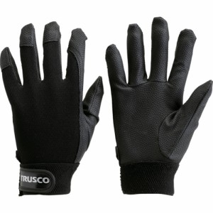 TRUSCO(トラスコ) PU厚手手袋 LLサイズ ブラック TPUG-B-LL