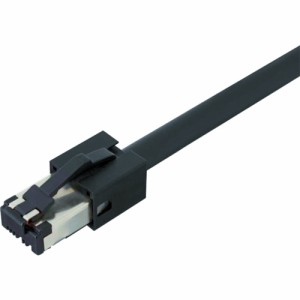 3M 産業用RJ45 モジュラープラグ4極 黒カバー 1個 3R104-1110-000 AM