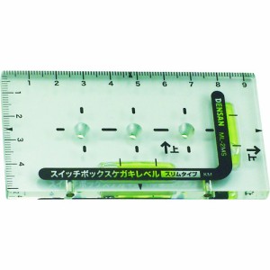 JEFCOM(ジェフコム) スイッチボックスケガキレベル(スリムタイプ) 1個 ML-2MS