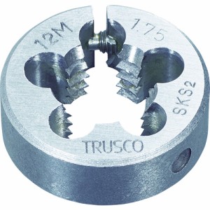 TRUSCO(トラスコ) 丸ダイス 38径 M12X1.25 (SKS) T38D-12X1.25