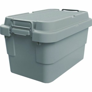 TRUSCO(トラスコ) トランクカーゴ フラット天板仕様 50L グレー  GYCF-50